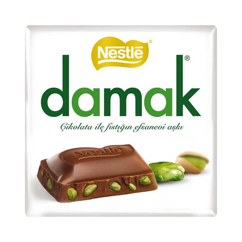 Nestle Damak Antep Fıstıklı Sütlü Çikolata 60 G