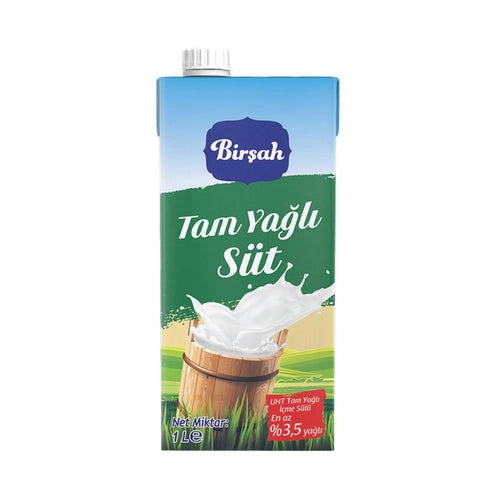 Birşah Tam Yağlı Süt 1 L