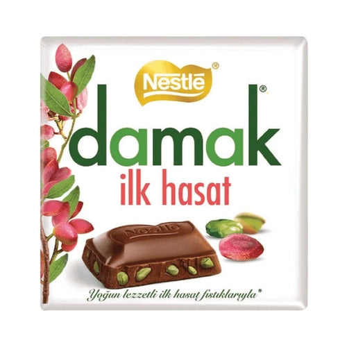 Damak İlk Hasat Antep Fıstıklı Çikolata 60 G